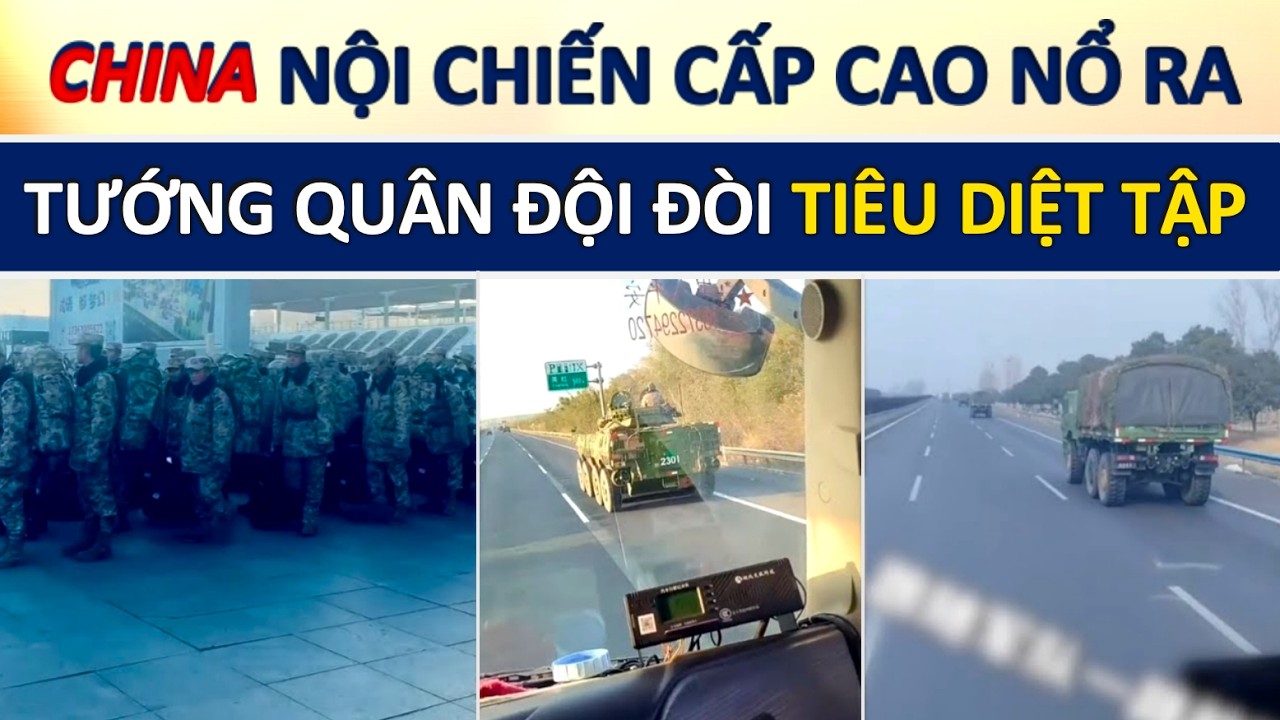 Trung Quốc Bùng Nổ Khởi Nghĩa! Tướng Quân Đội Tuyên Bố Nếu Ông Tập Dám Đến, Sẽ Tự Tay Diệt Tập