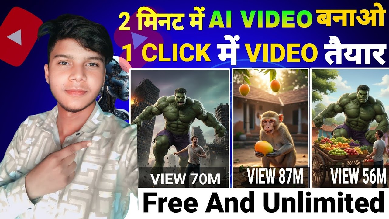Ai video kaise banaye| ai se cartoon video kaise banaye | text to video ai free |Ram PrajapatiTech01