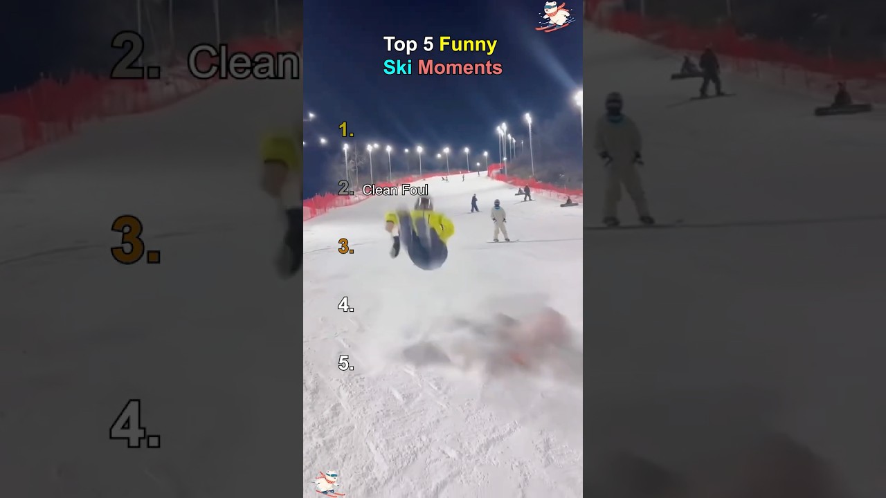 Ranking the Funniest Ski Crashes