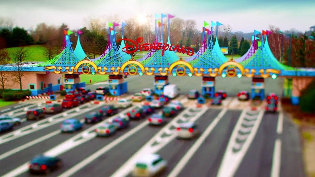 Disneyland Paris and Walt Disney Studios Tilt-Shift Trip
