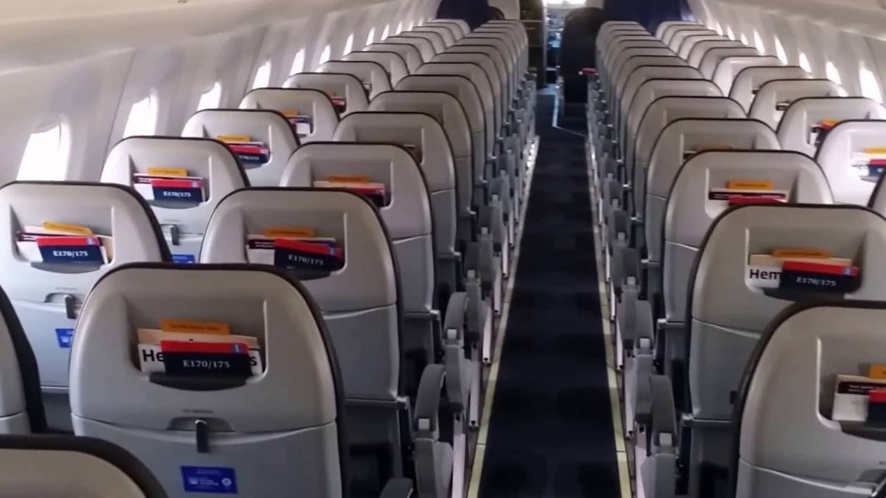 EMBRAER 170-175 PASSENGER CABIN WALK THRU