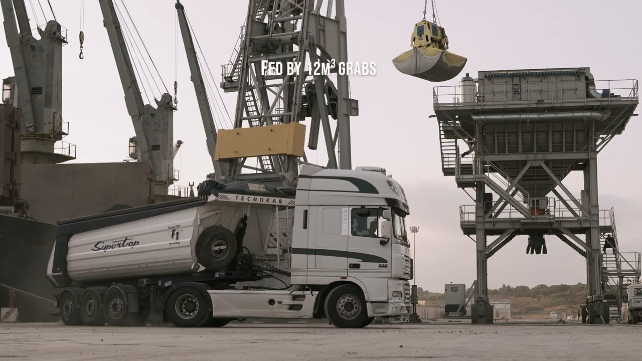 Eco-hopper for clinker unloading