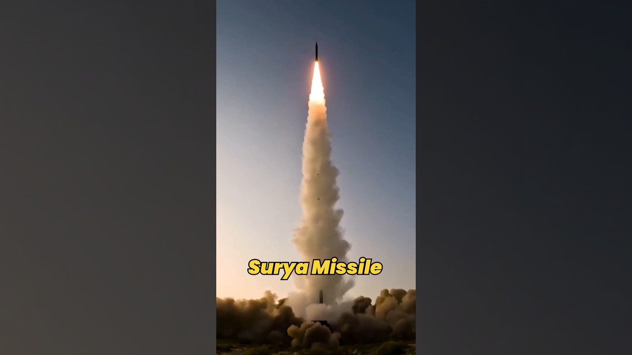 India's Surya ICBM Ballistic Missile