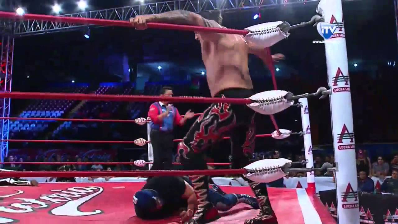 Angélico, Jack Evans, La Parka Jr. vs Averno, Chessman, Cibernético