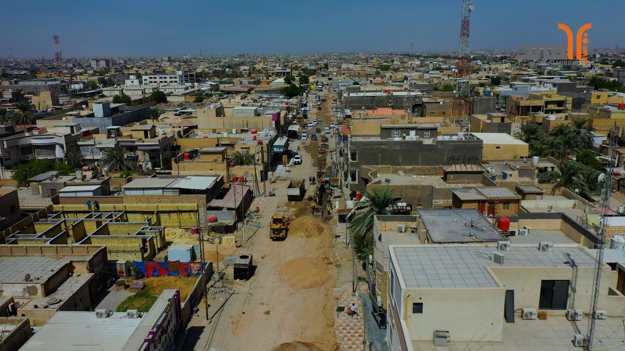 الشركة المنفذة: أكثر من (50%) نسبة الإنجاز في أعمال تأهيل منطقة الجمعيات في البصرة #المربد