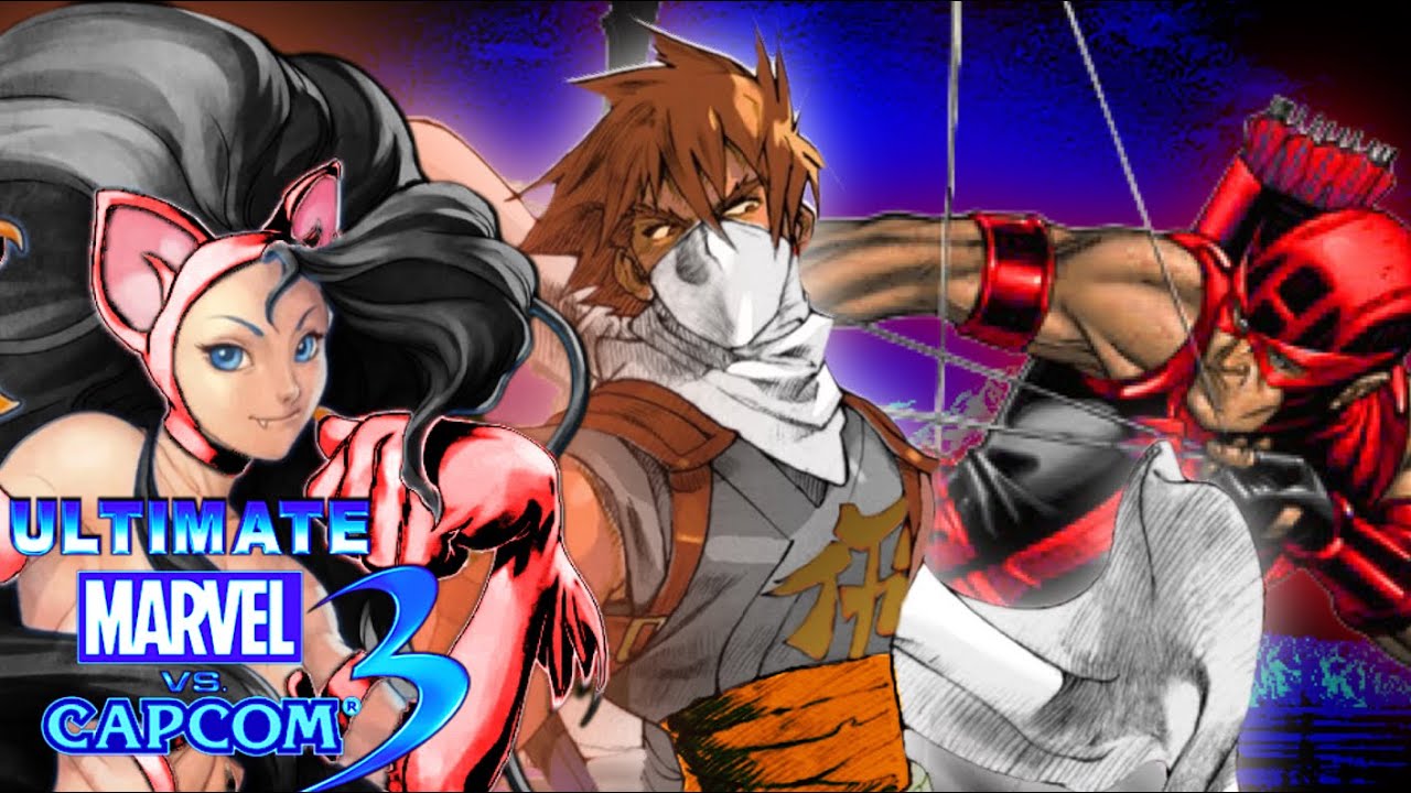 Strider, Hawkeye, & Felicia | Ultimate Marvel Vs. Capcom 3