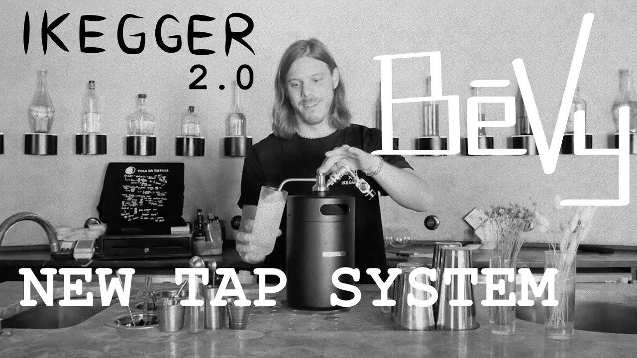 How to use IKEGGER 2.0 tap system for cocktails, beers and kombucha /  HOW TO TAP DRINKS