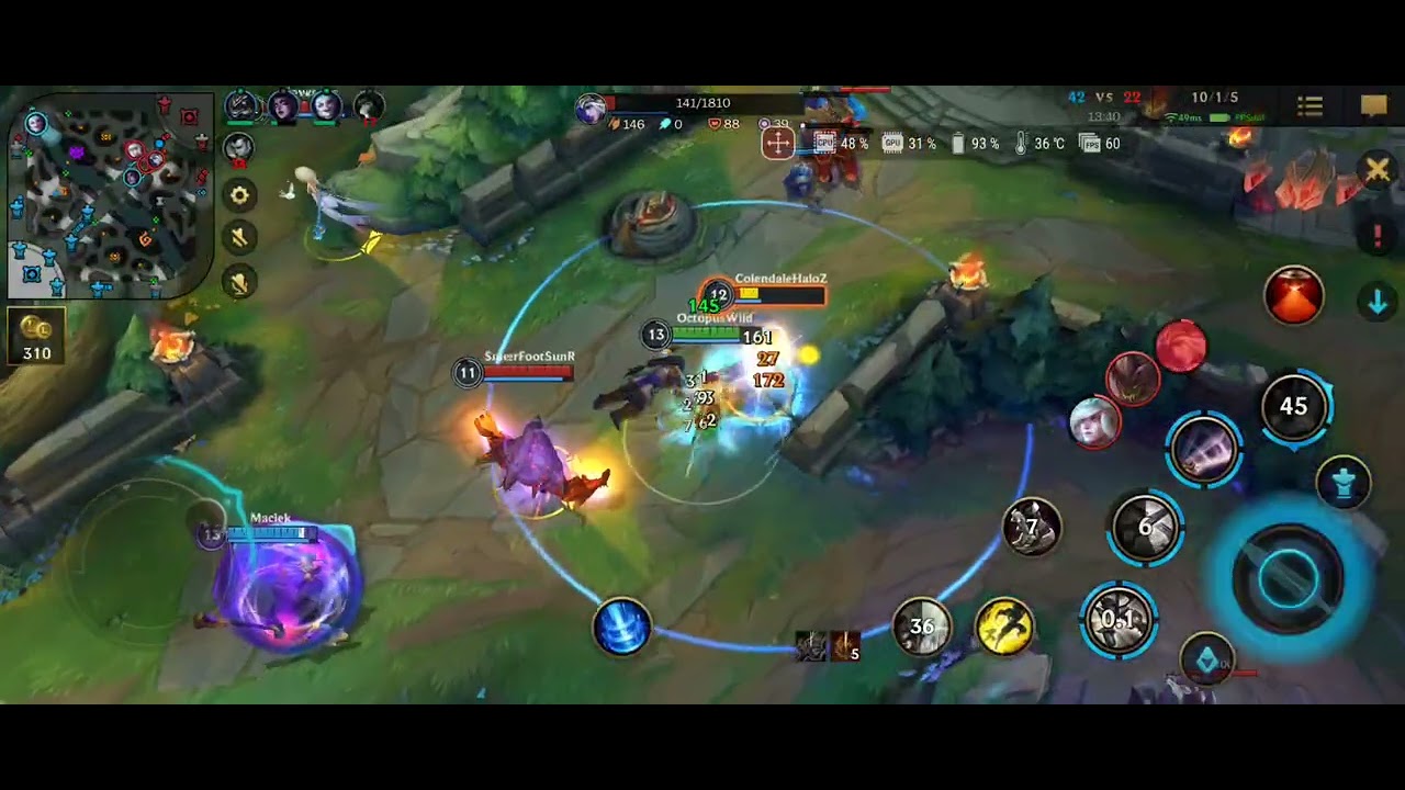 Fiora my favorite solo laner #wildrift #Fiora #gaming #games #wildrifthighlights