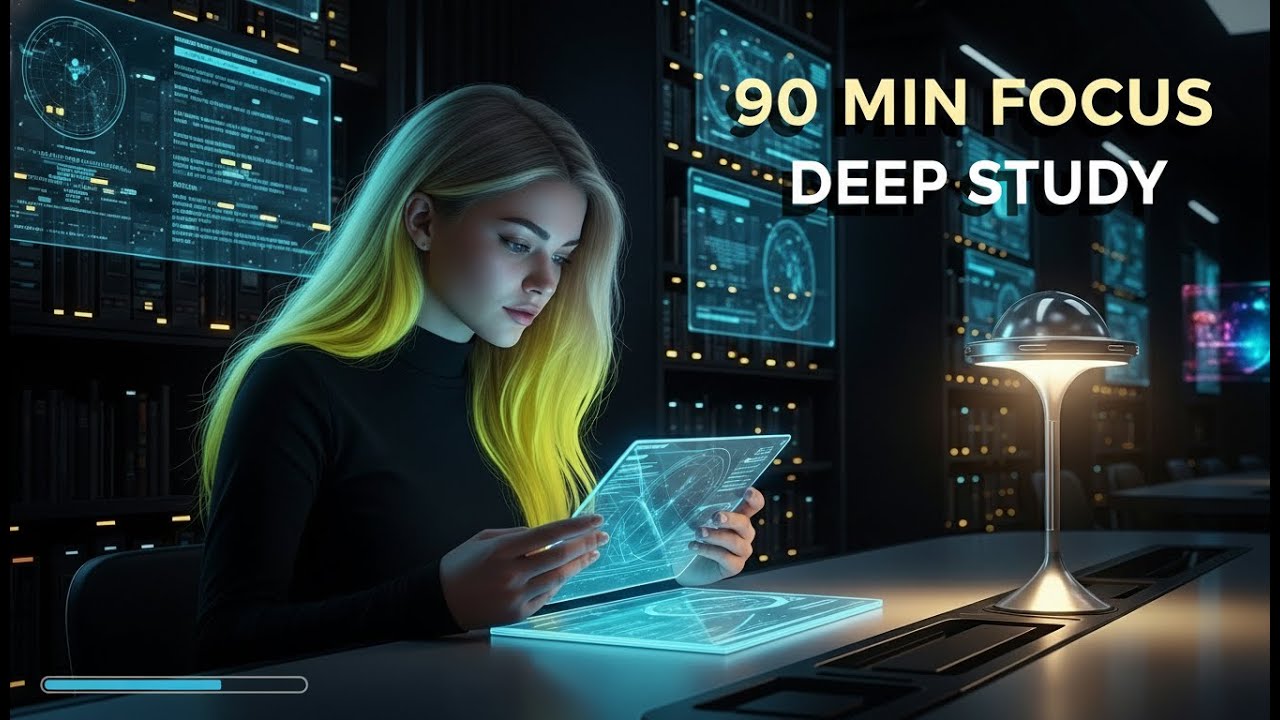 DEEP FOCUS FLOW ⚡ 90 Minutes of Minimal Techno for Programming & Study