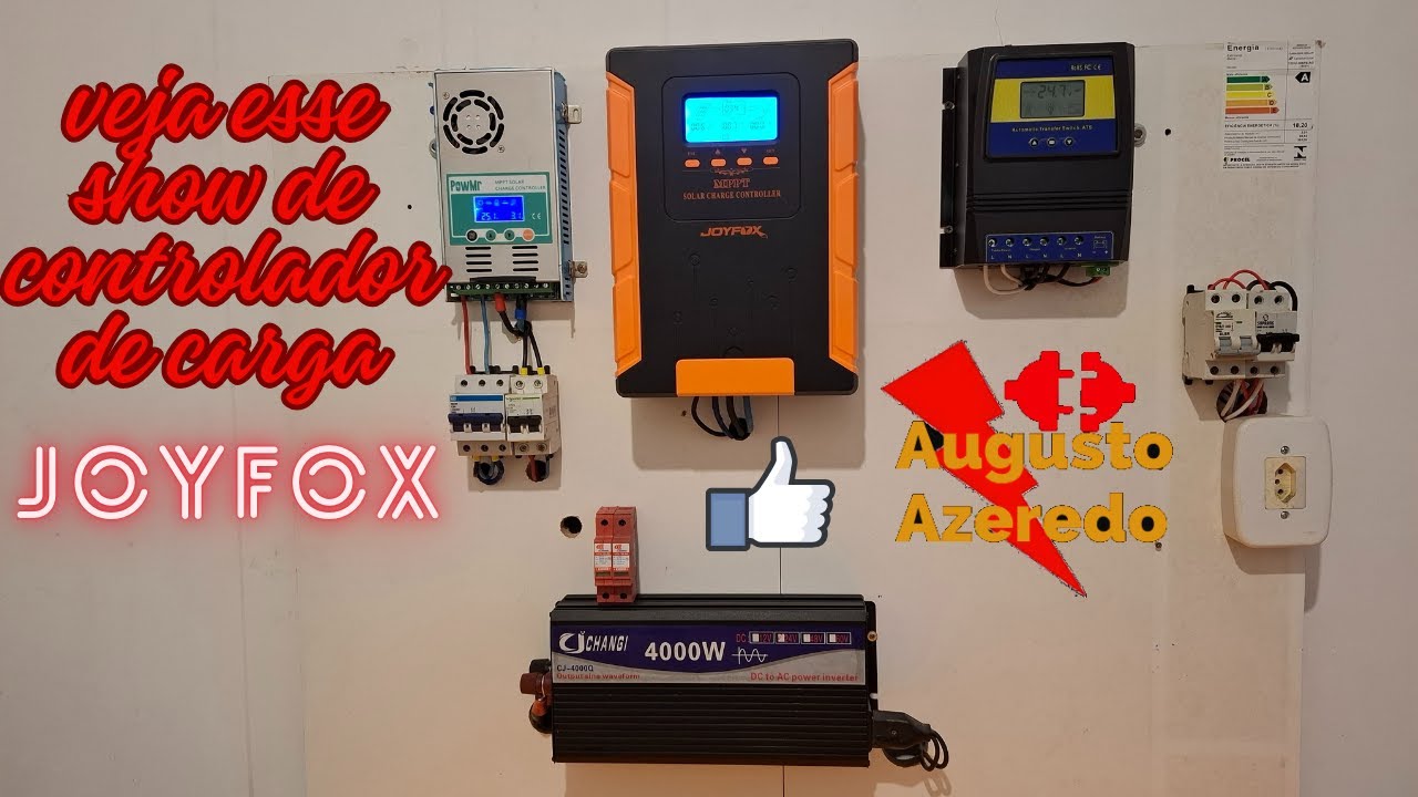 #COMO PROGRAMAR O CONTROLADOR DE CARGA JOYFOX 80 A DE PROGRAMAÇÃO