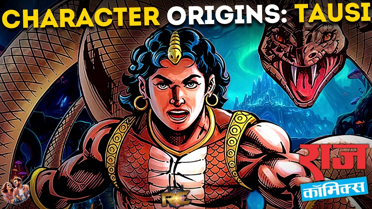 TAUSI ORIGINS AND FULL BACKSTORY -  RAJ COMICS UNIVERSE | EPISODE 16