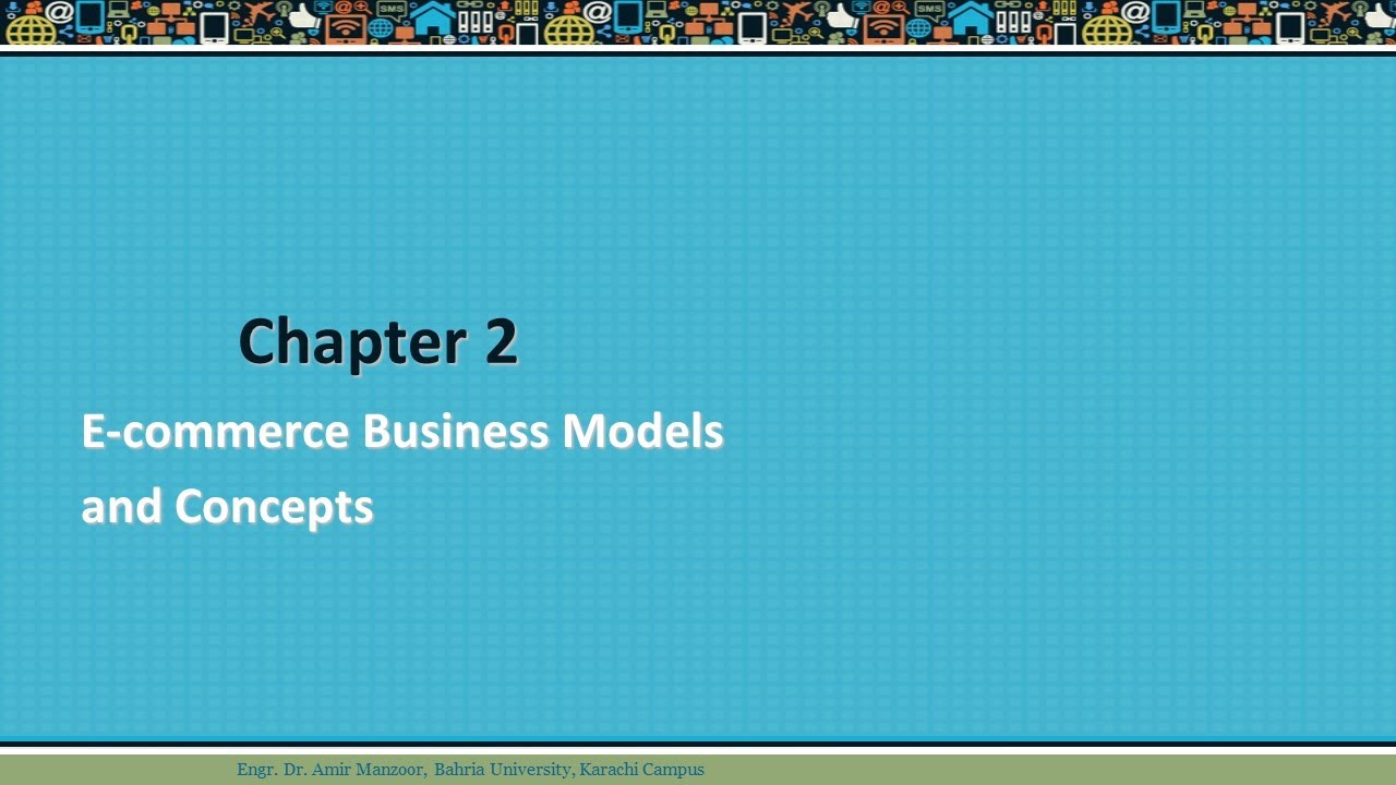 E commerce Business Models and Concepts