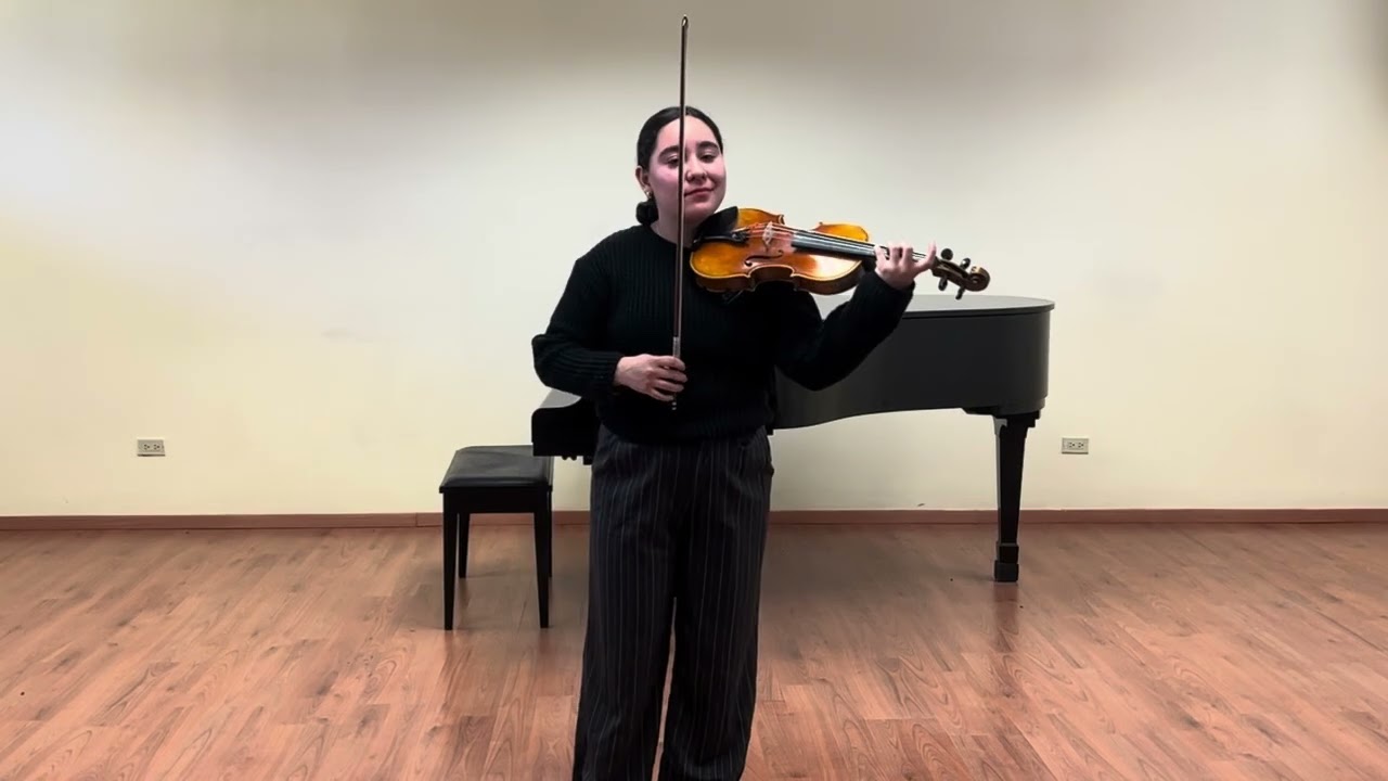 Sarabanda y Giga de Partita no. 2 Bach | Alexa Porras 