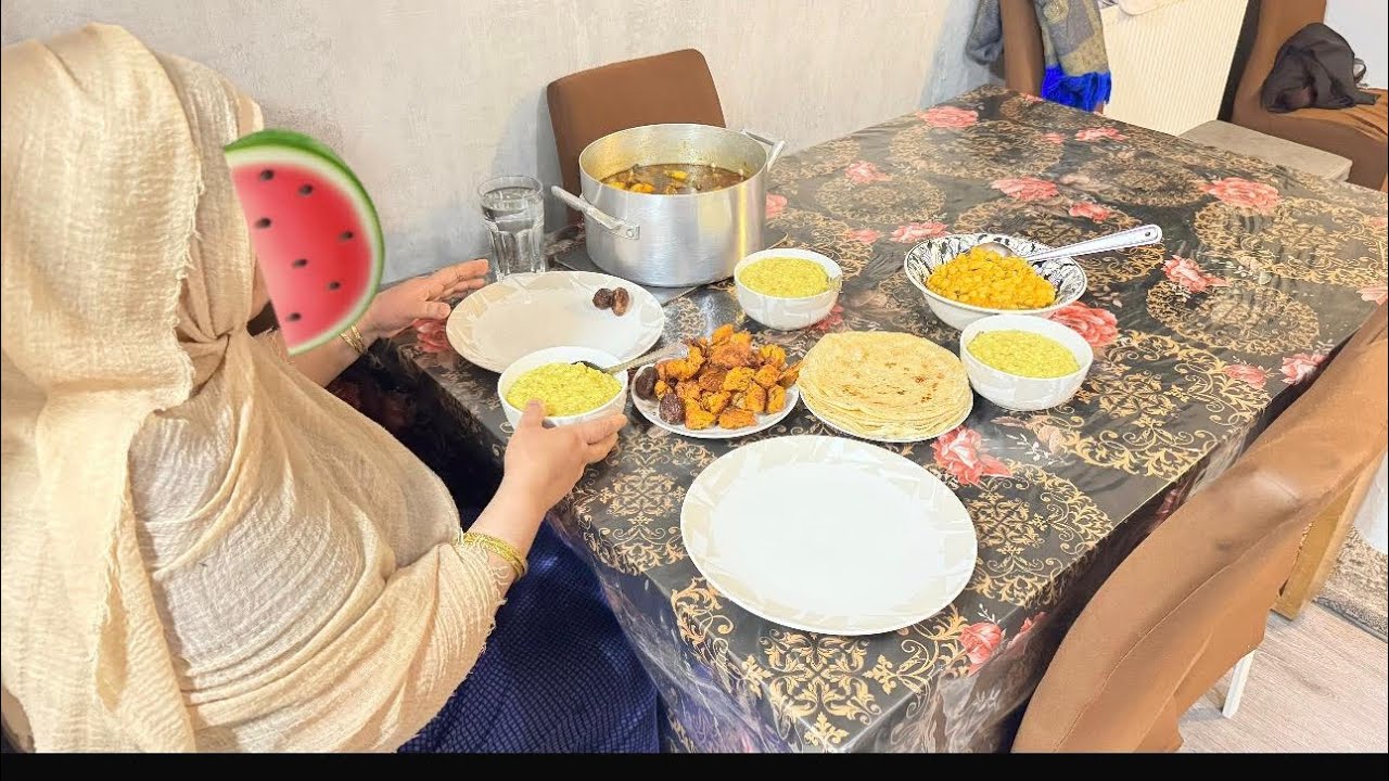 Iftar day 13/ grill chicken| lamb with potatoes| rita maas bhuna 