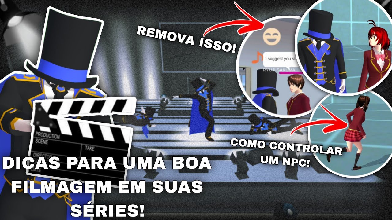 DICAS PARA FAZER UMA SÉRIE! 😱 | Sakura School Simulator