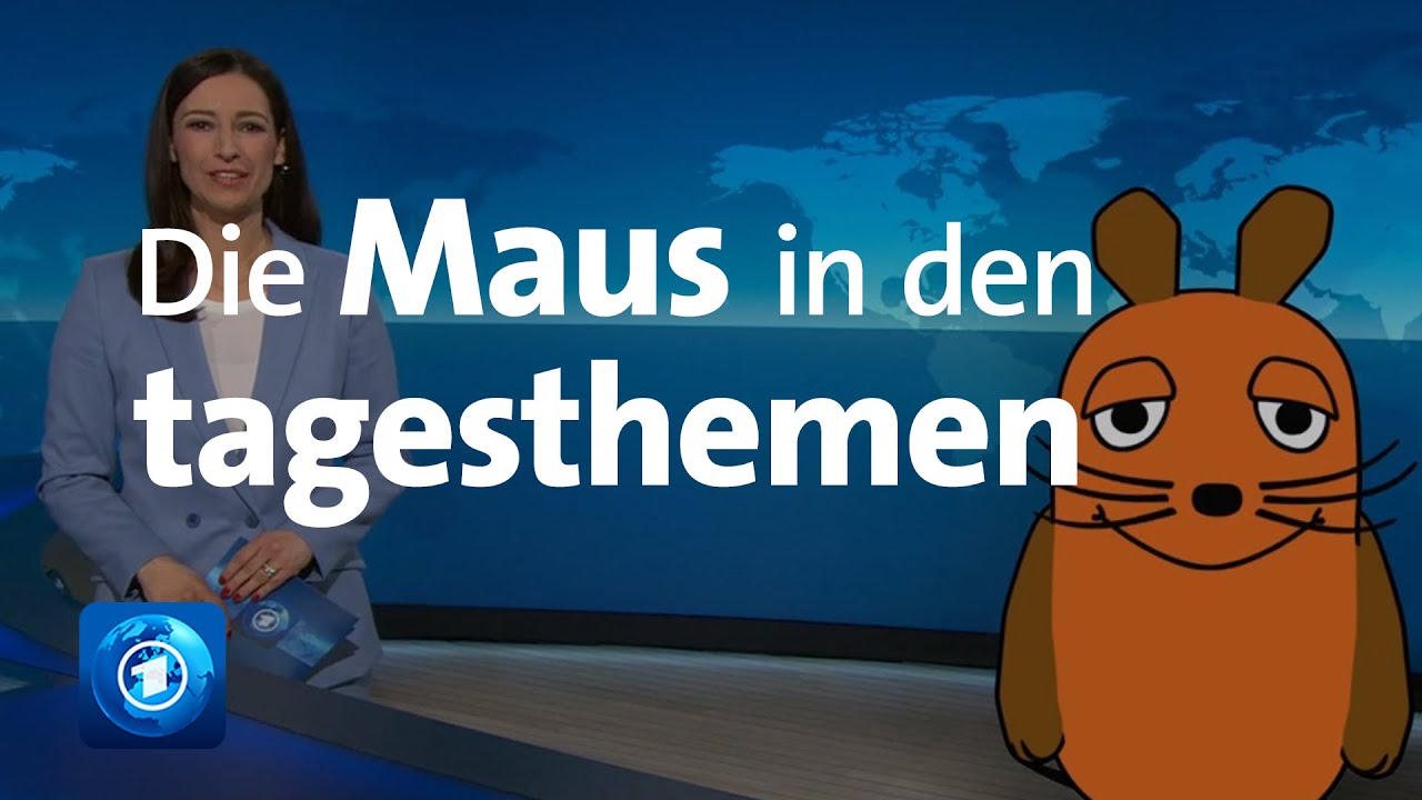 50 Jahre Sendung mit der Maus - und ein tagesthemen-Besuch