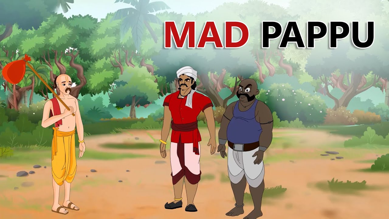 stories in english - Mad Pappu  - English Stories -  Moral Stories in English