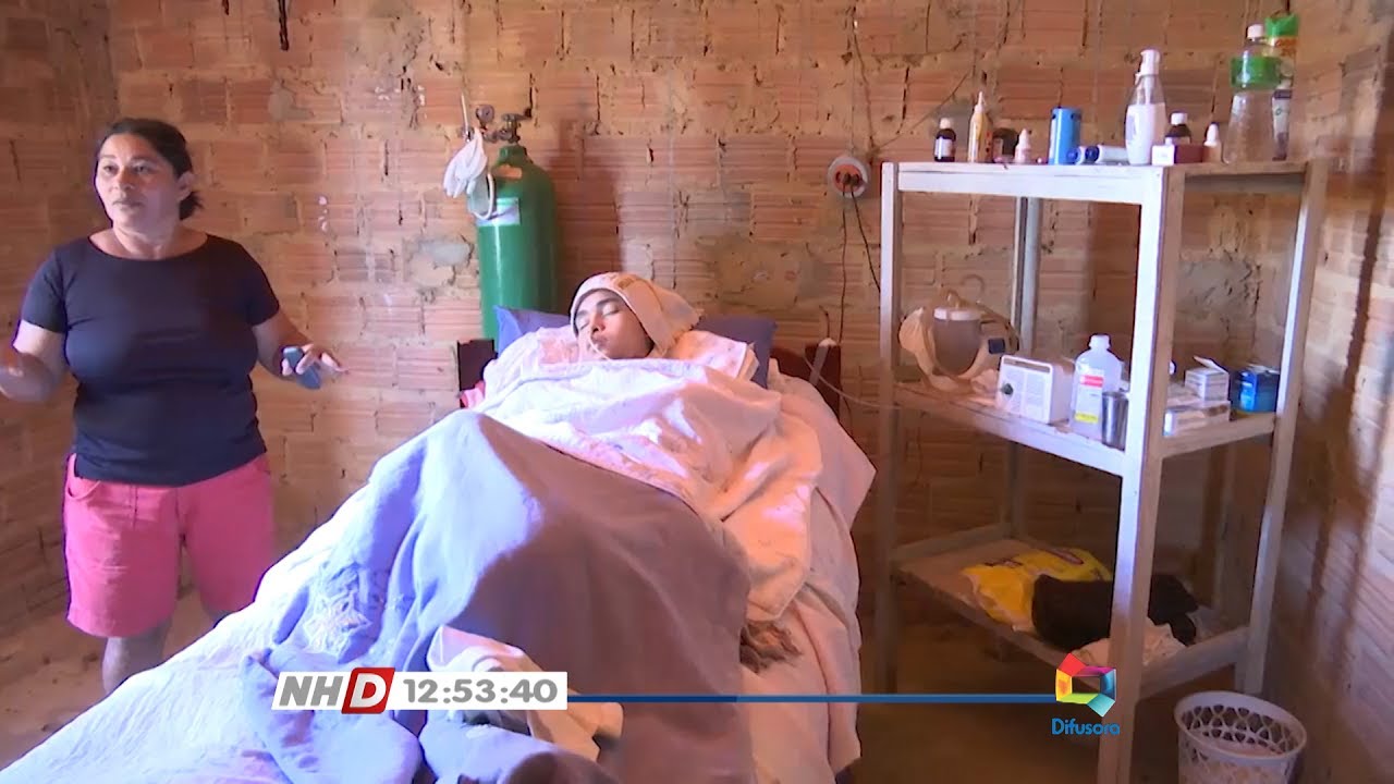 (EDIÇÃO 25/07): Família de jovem em estado vegetativo pede ajuda e assistência domiciliar