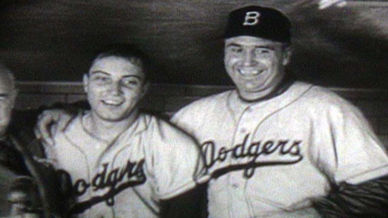 1955 WS Gm7: Dodgers win their first World Series