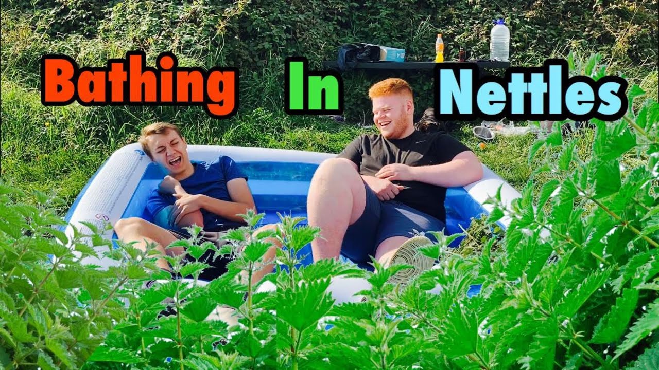 BATHING IN A POOL OF NETTLES!!!