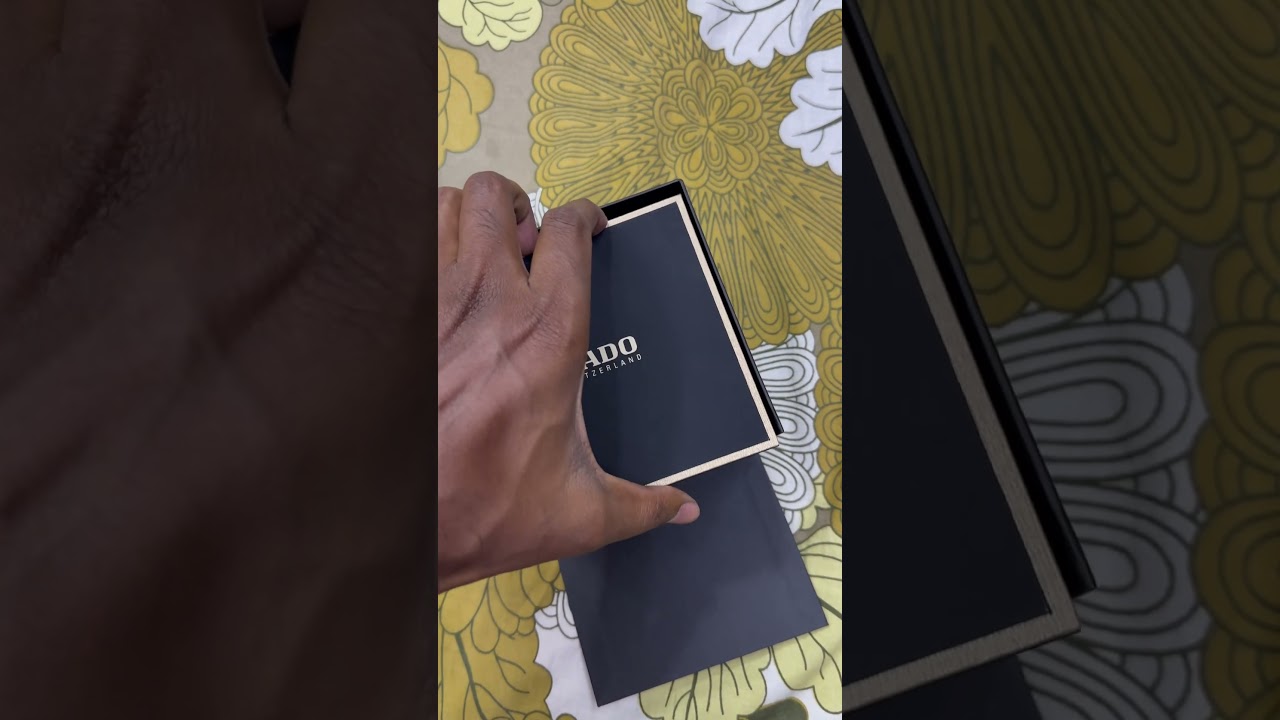 Unboxing the Sleek Rado Captain Cook Stainless Steel Watch in Stunning Blue! 💙 #Rado #WatchUnboxing