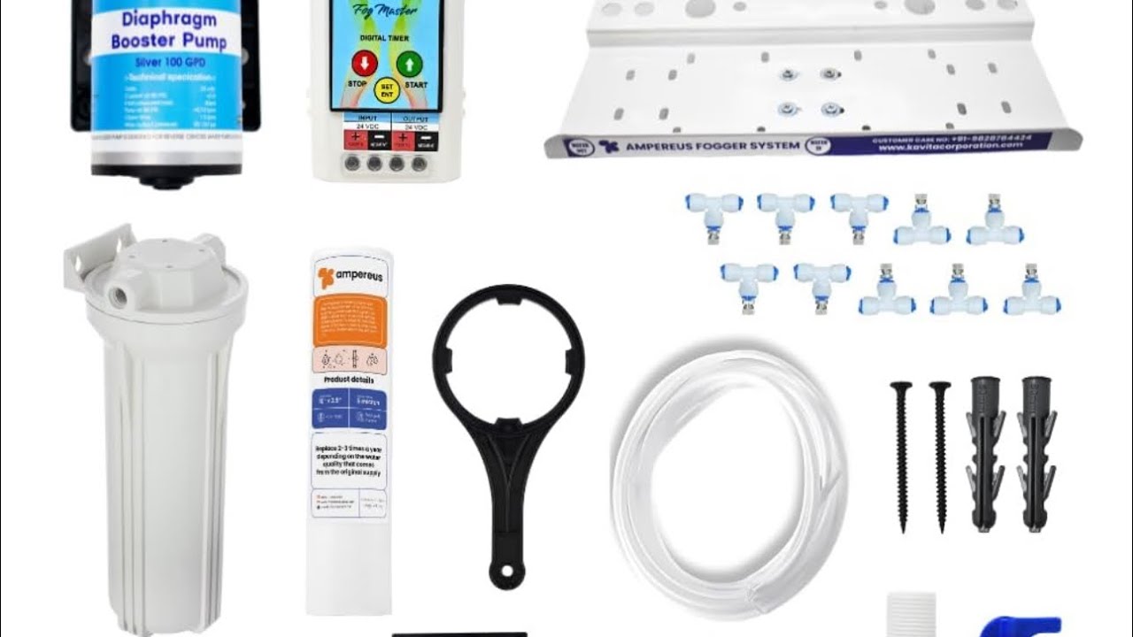 AMPEREUS Fogger Kit for Dairy Farm |Top Performance Fogger System@dairyFarm Cooling