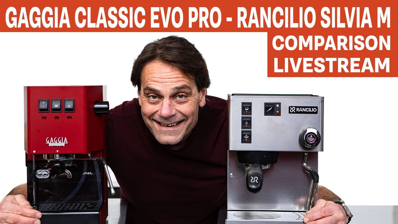 Gaggia Classic Evo Pro - Rancilio Silvia M Compared