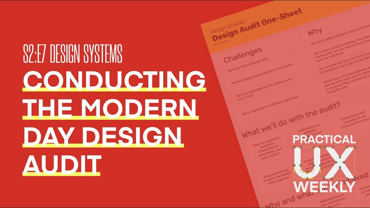S2:E7 Conducting The Modern Day Design Audit