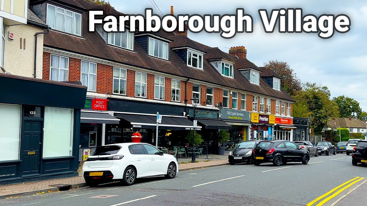 Realtime Tour of Farnborough Village in Kent
