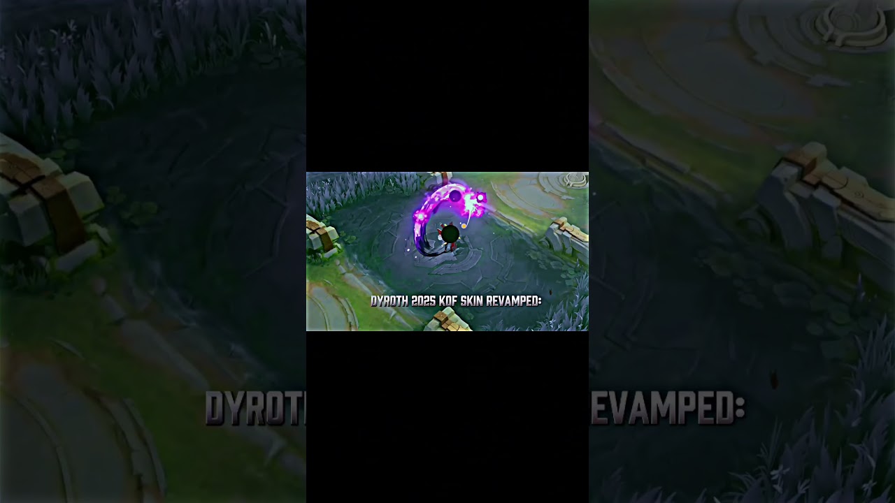 dyroth before and after kof skin comparison 😱🤯 #mobilelegends #mlbb #mlbbjericksonnn