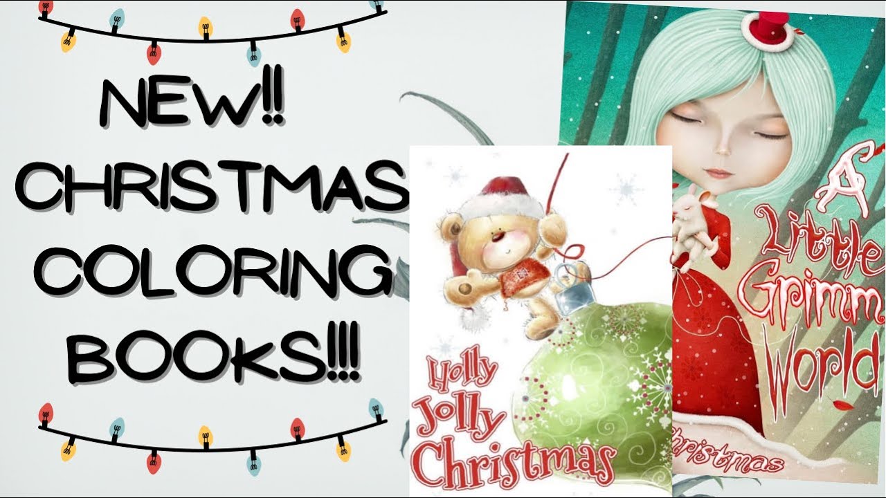 NEW CHRISTMAS BOOKS!! Flip Thrus Adult coloring | Adult colouring book