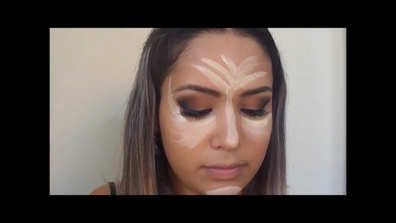 Contorno Facial Inspirado na Kim Kardashian por Mayara Cristina