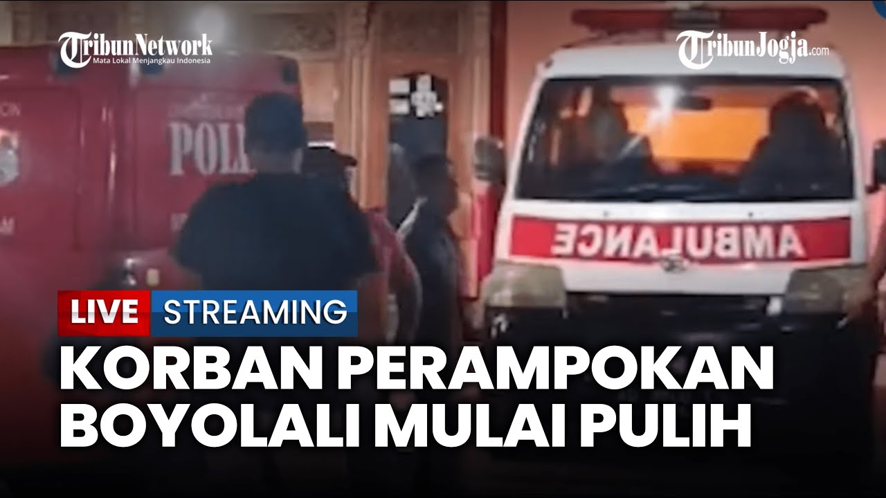 🔴ISTRI BOS SATE KORBAN PERAMPOKAN DI BOYOLALI SUDAH SADAR, MASIH DIRAWAT DI RSUD