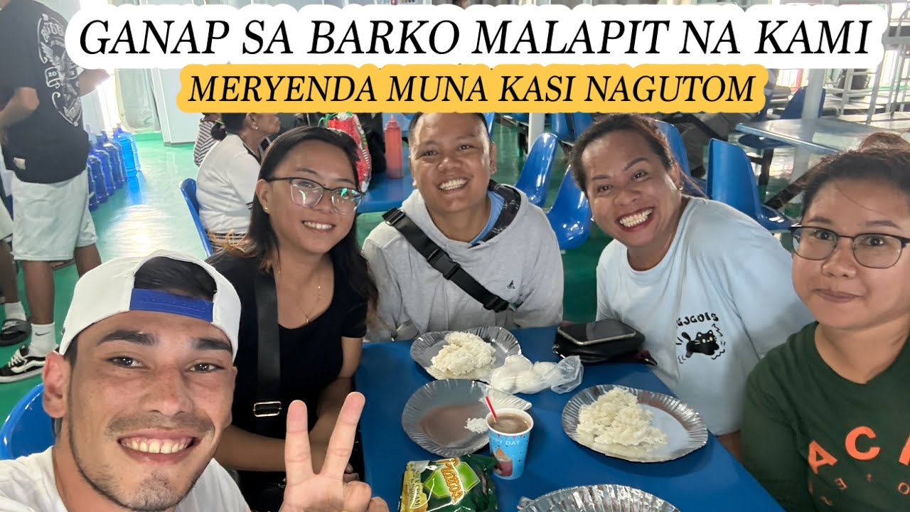 GANAP SA BARKO| MERYENDA MUNA KASAMA SILA KANO AT OYONG BATHING @SimplyAmory 
