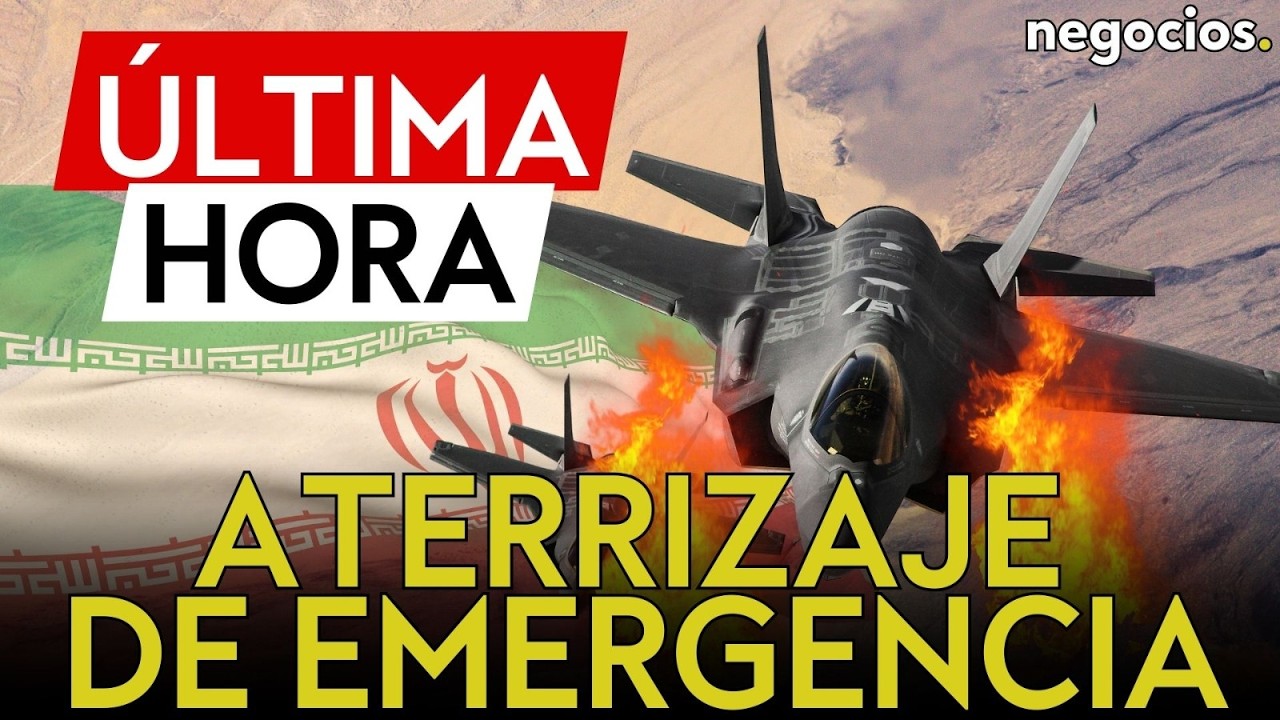 ÚLTIMA HORA| Aterrizaje de emergencia de un caza F-35 de EEUU tras ser golpeado por un misil de Irán