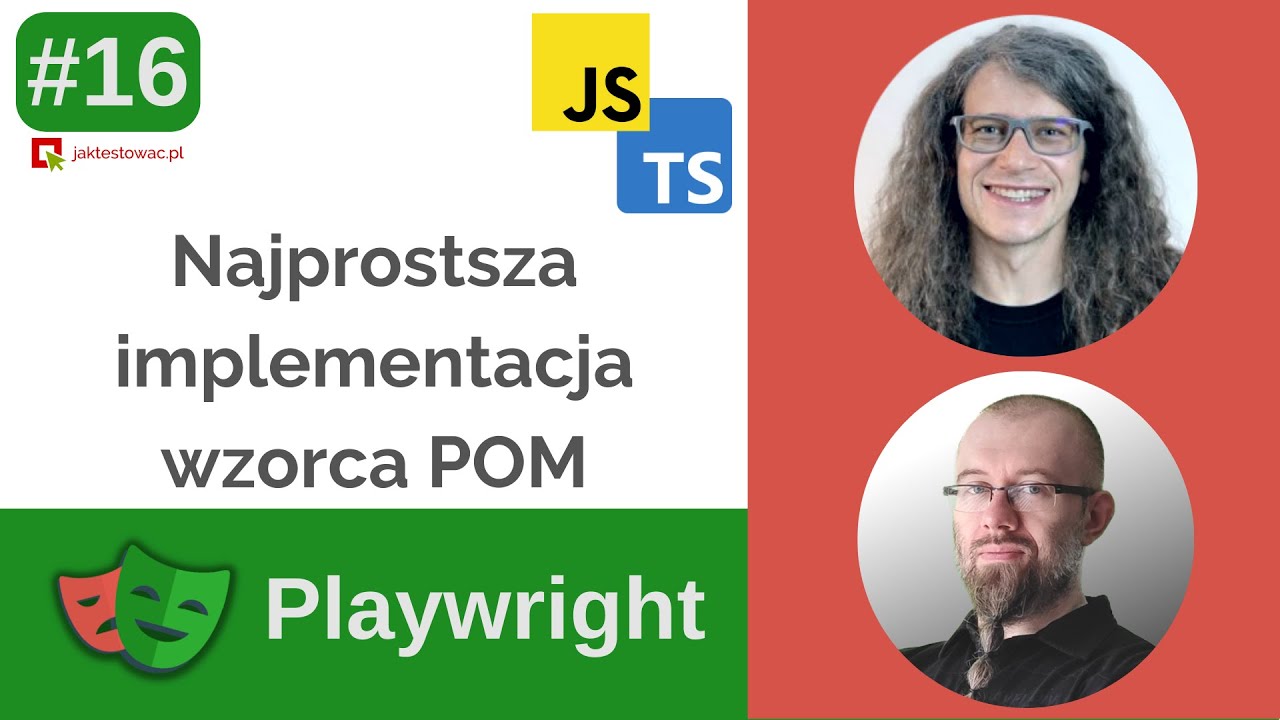 Najprostsza implementacja wzorca POM #16 (Sekcja 03, Lekcja 03)