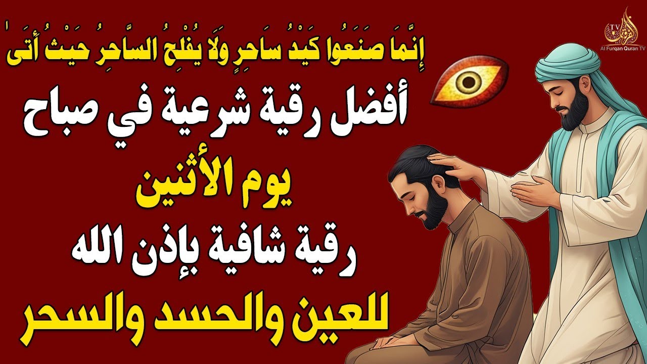 أفضل رقية شرعية في صباح يوم الأثنين علاج الحسد_السحر_العين _حفظ وتحصين للمنزل _القارئ علاء عقل