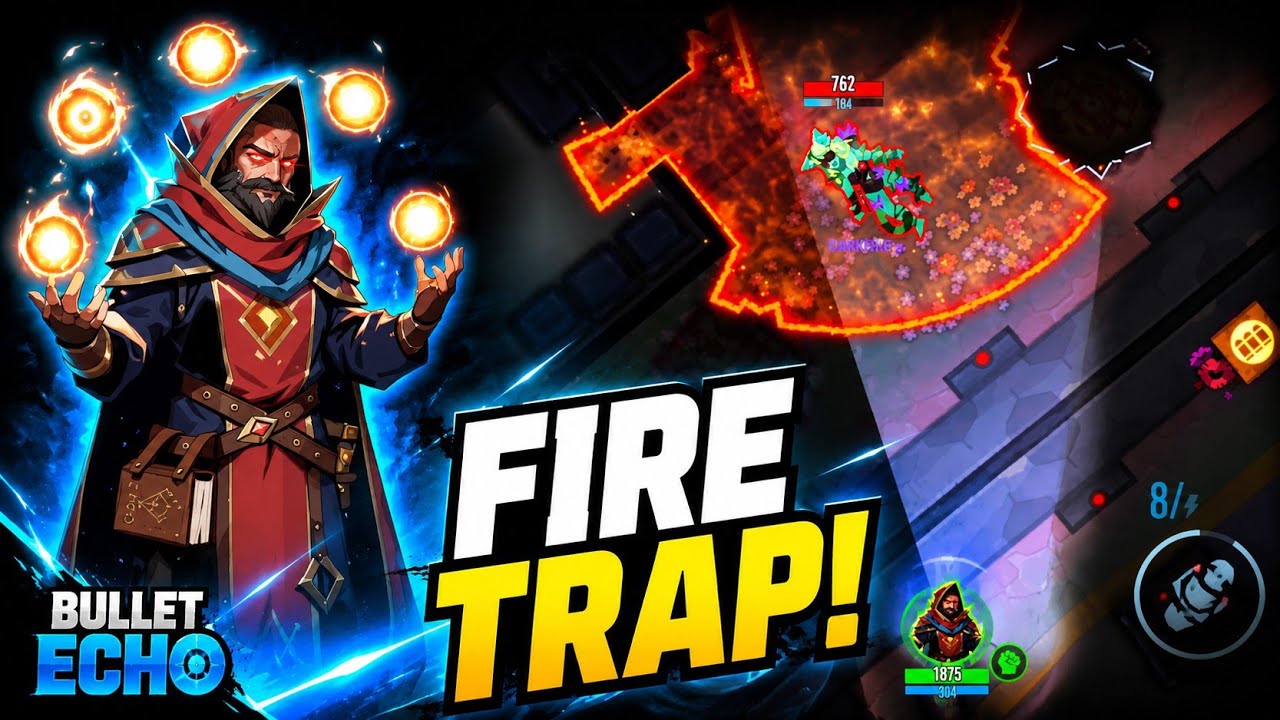 Shenji's Fire Trap Is BROKEN (Survived A Lag Spike Too) | Bullet Echo