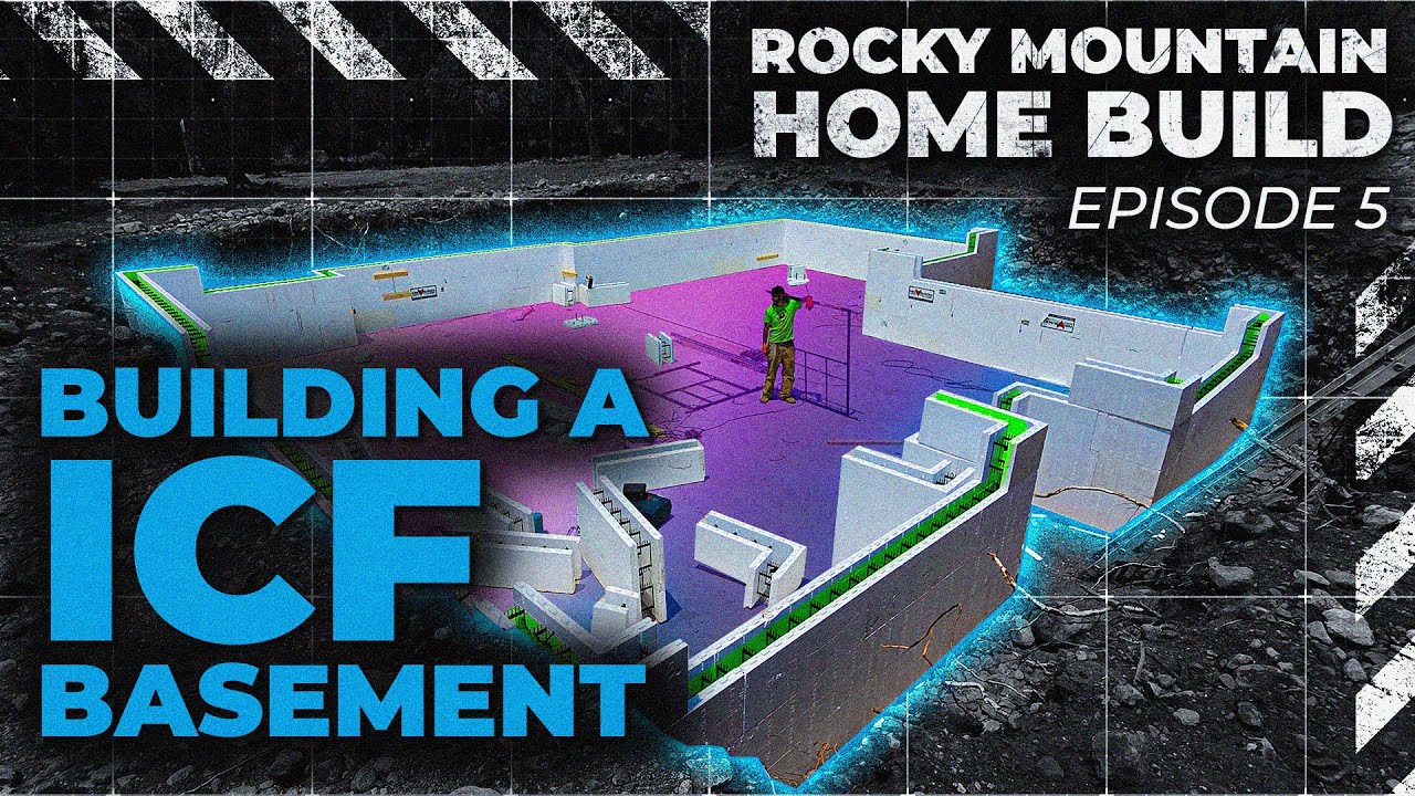 How We Built a Basement with ICF Blocks – Building With Fox Blocks | House Build EP. 5
