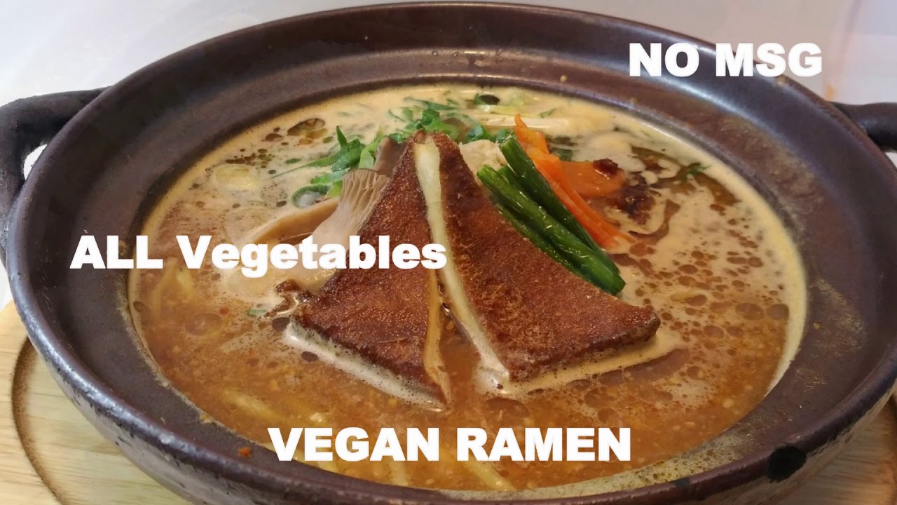 NAGANO VEGAN MISO RAMEN 