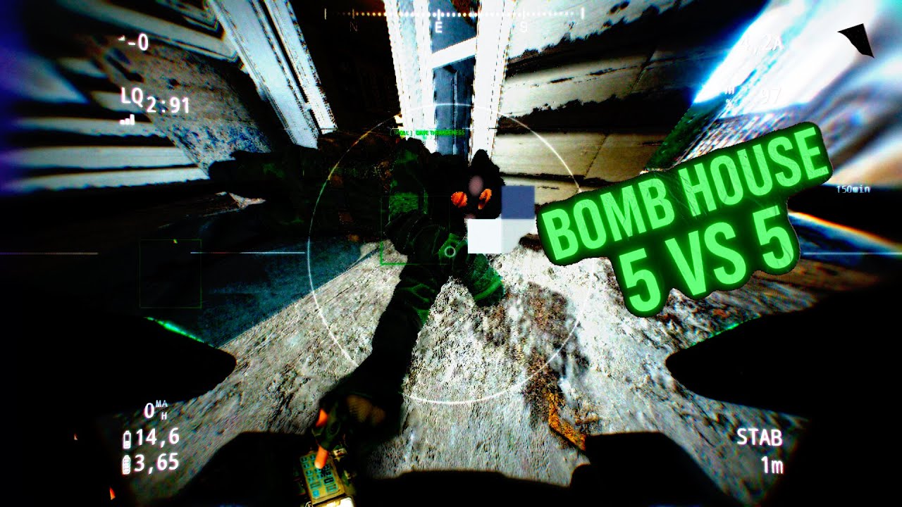 Body-bomb in bodycam Game | PVP bombhouse 5 vs 5 | Full-push 🔥
