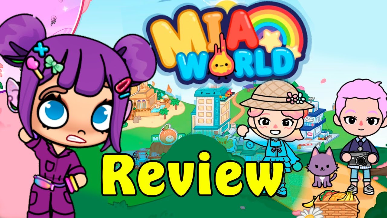 Toca Boca World  Clone is normal or cringe ❓🤔 Mia World Game Review 🙊