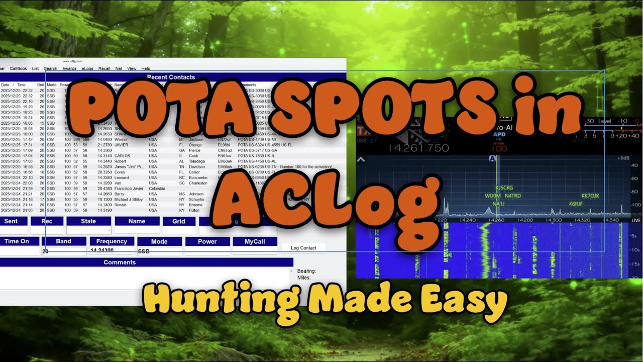 How to Configure a POTA Spotting Cluster in N3FJP ACLog | POTA Hunting Made Easy