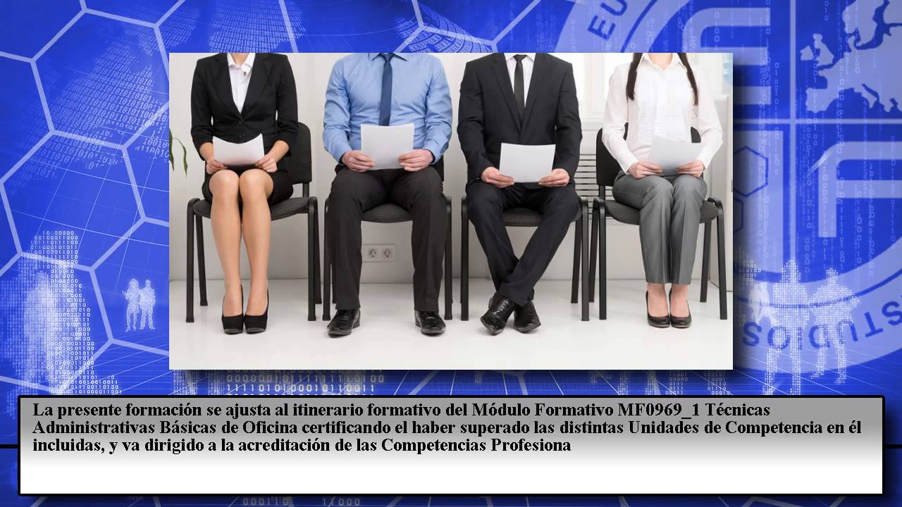 Mf0969_1 Tecnicas Administrativas Basicas De Oficina Online - Cursos Online