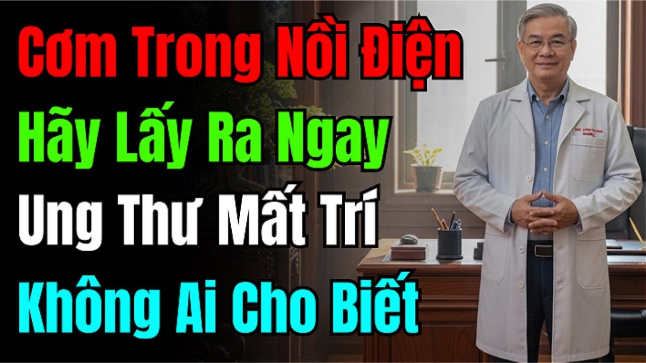 Bác Sĩ Cảnh Báo: Thứ Trong Cơm Tăng Gấp 3 Lần Ung Thư, Người Trên 60 Tuổi Tuyệt Đối Đừng Xem Thường