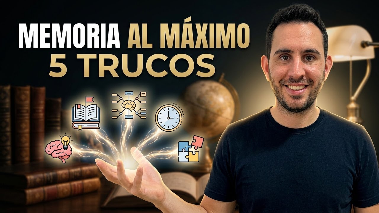 C&oacute;mo Memorizar Mejor para Oposiciones: 5 T&eacute;cnicas que S&iacute; Funcionan (Entrena tu Memoria)