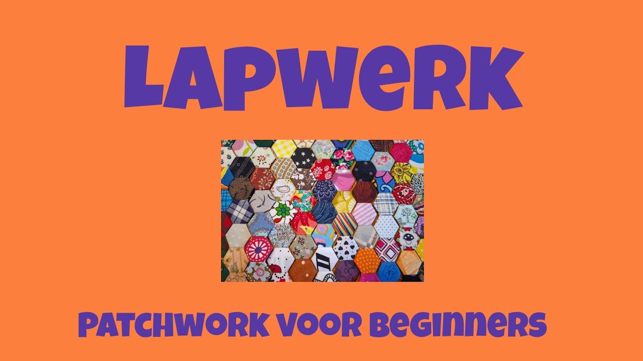 Lapwerk les 1: materialen en gereedschappen