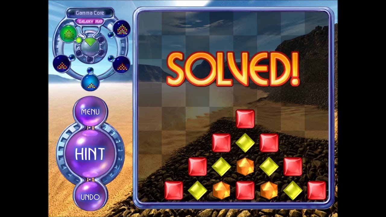 Bejeweled 2 Gameplay Puzzle Completed (PC)