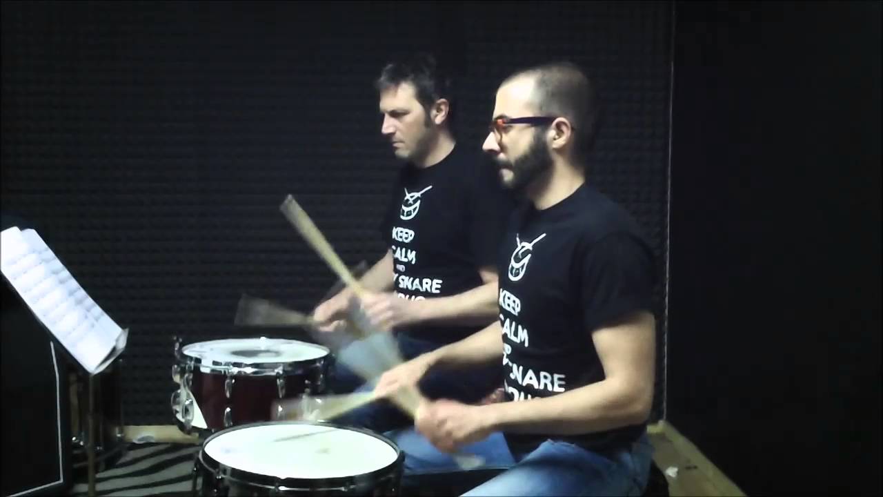CRAZY SNARE DRUM DUO -  Rigodon