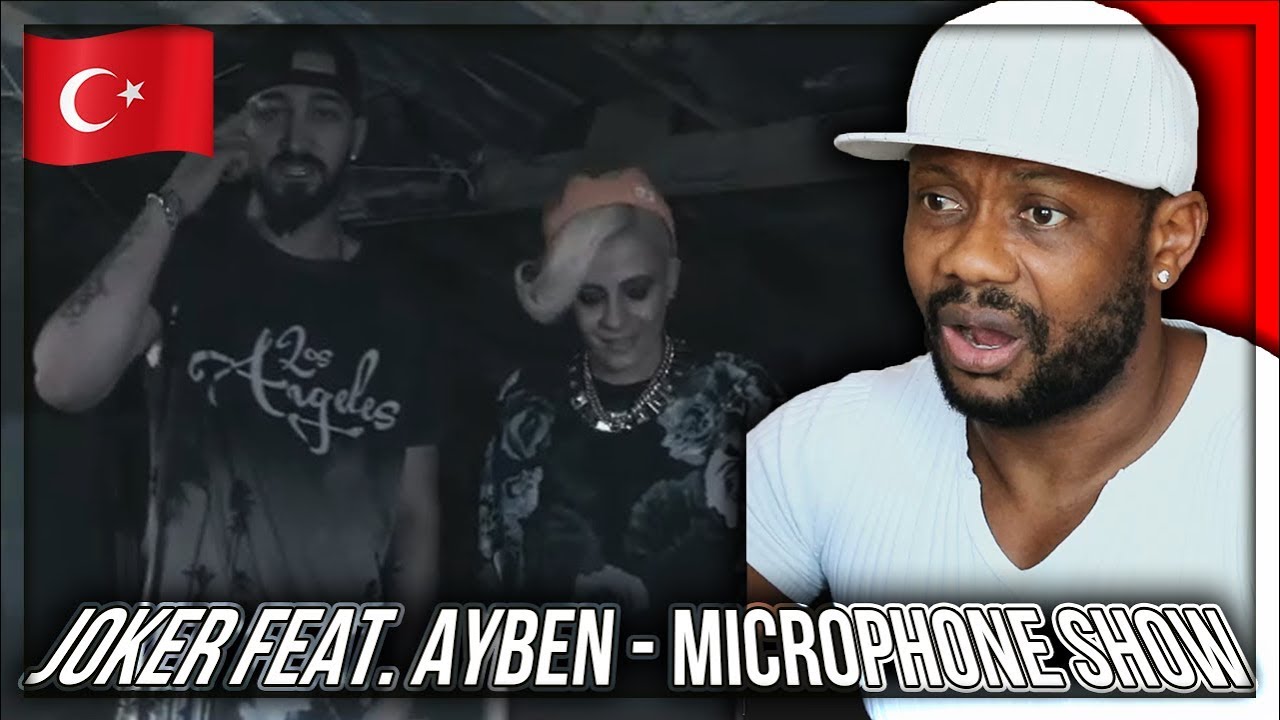 Joker feat. Ayben - Microphone Show (Official Video) TURKISH RAP MUSIC REACTION!!!